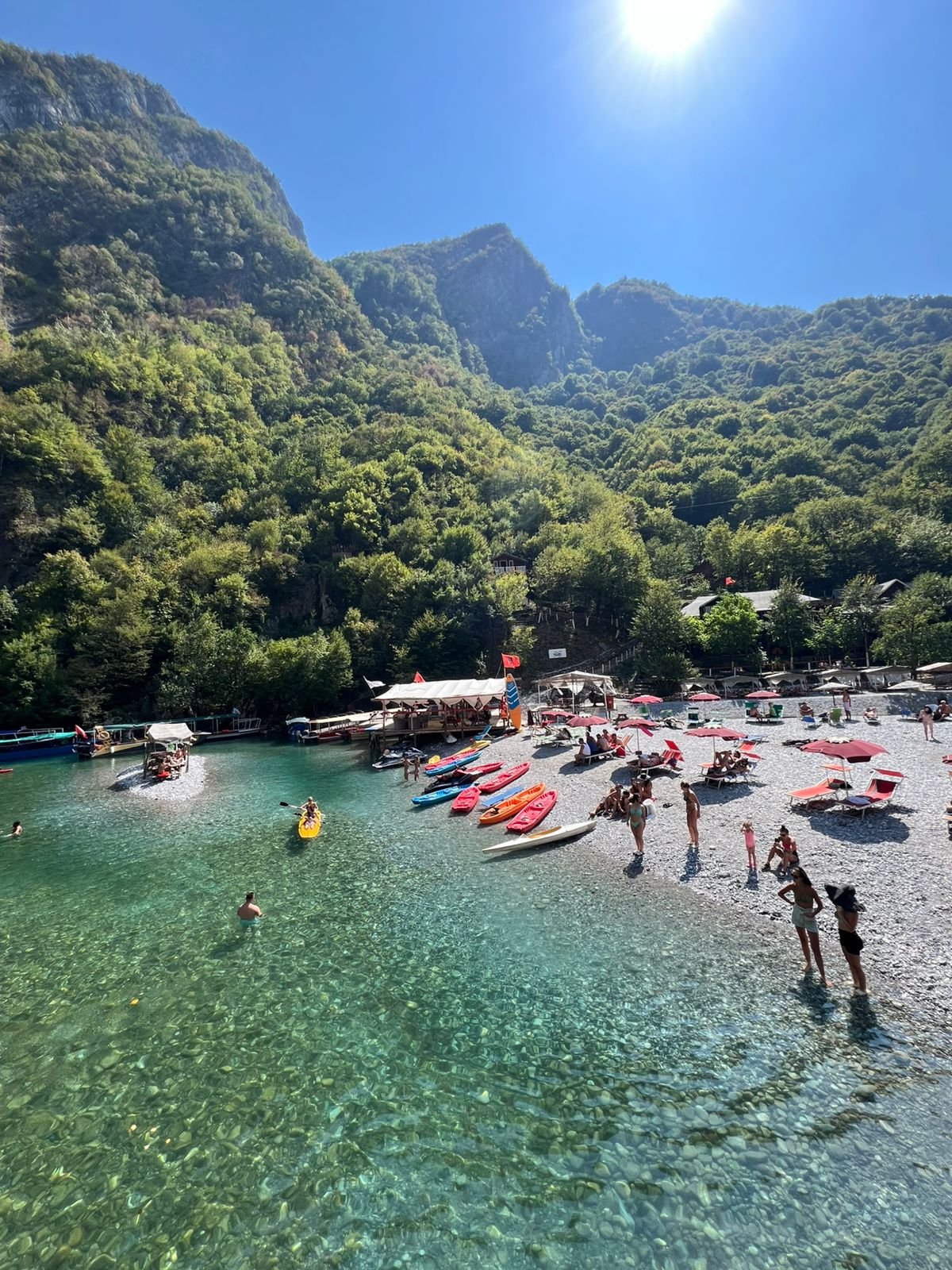 Komani Lake to Shala River